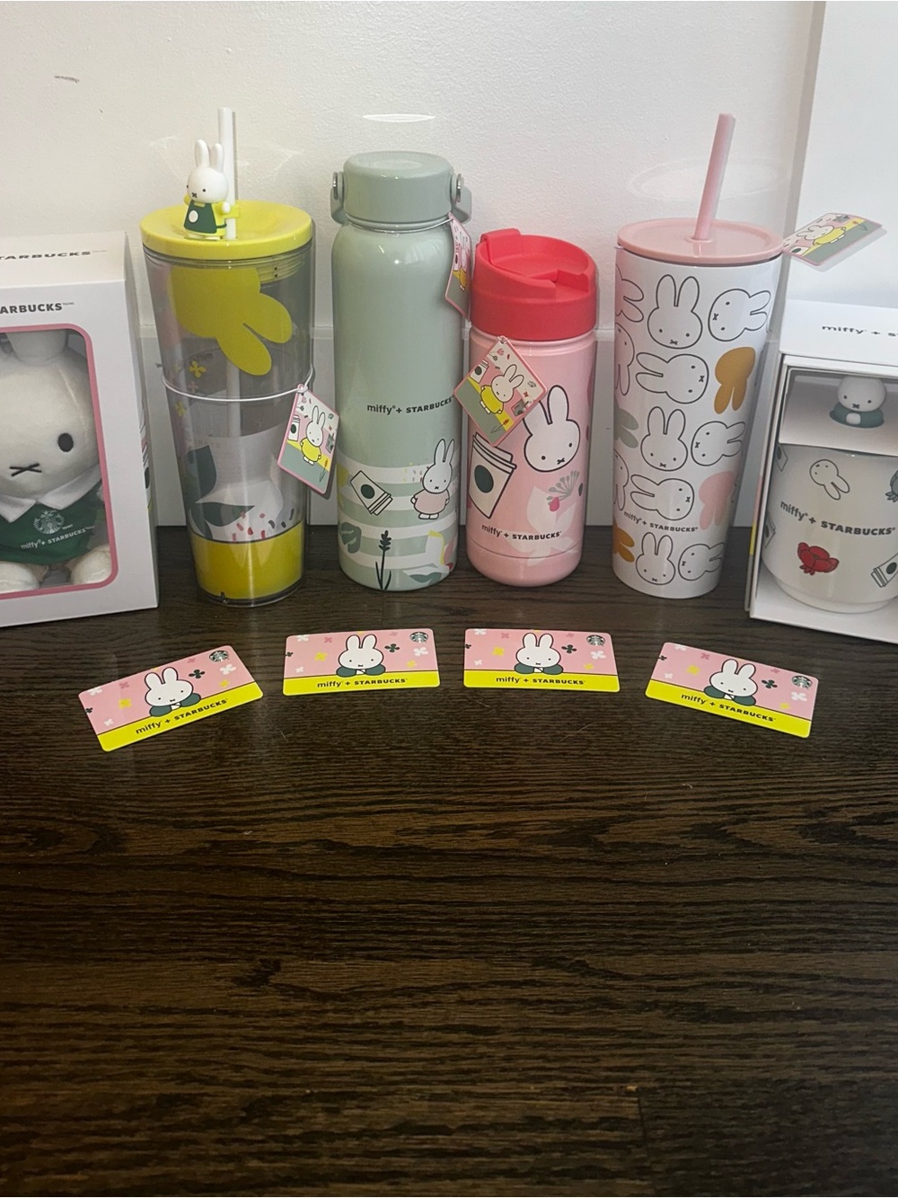 Starbucks x Miffy 2026 COMPLETE Bundle Set